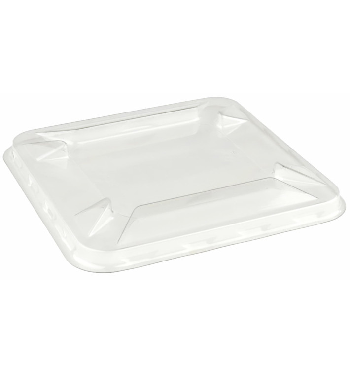 Plastic Deksel voor mini-Kom PET 9x9cm (50 stuks) Plastic Deksel voor mini-Kom PET 9x9cm (50 stuks)