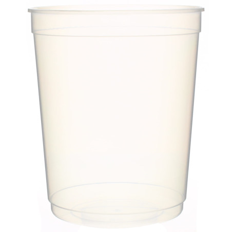 Plastic deli Container Transparant PP 1000ml Ø11,5cm (50 Stuks) 