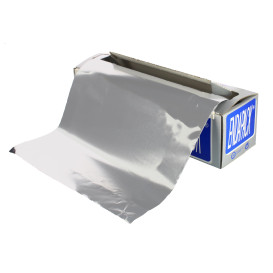 Aluminium folie wrap met Dispenser Box 30cmx300m 3Kg (1 stuk) 