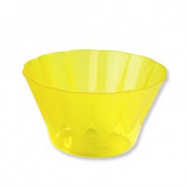 Plastic beker "Roenal" voor Cocktail geel 500ml (550 stuks)