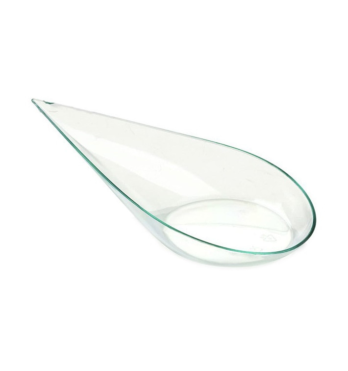 Proeving lepel PS met handvat "Water groen" 5x10cm (40 stuks) Proeving lepel PS met handvat "Water groen" 5x10cm (40 stuks)