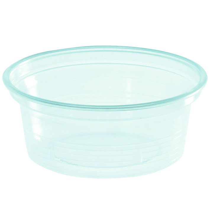 Plastic souffle beker PS transparant 50ml Ø7cm (50 stuks) Plastic souffle beker PS transparant 50ml Ø7cm (50 stuks)
