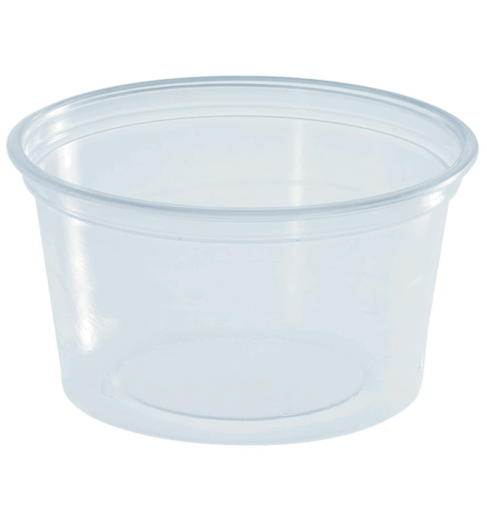 Plastic souffle beker PS transparant 80ml Ø7cm (3000 stuks) Plastic souffle beker PS transparant 80ml Ø7cm (3000 stuks)