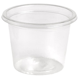 Plastic souffle beker rPET Kristal transparant 30ml Ø4,5cm (4000 stuks)