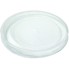Plastic Deksel RPET Kristal gesloten Plat Ø4,5cm (3000 stuks)