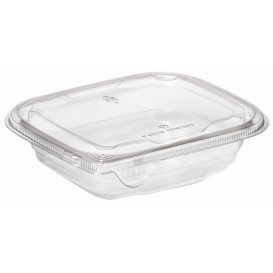 Plastic deli Container PET onverbrekelijk 250ml 14x12x3cm (84 stuks)