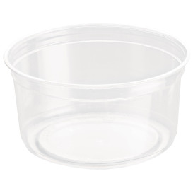 Plastic deli Container rPET "DeliGourmet" 12 Oz/355ml (50 stuks)