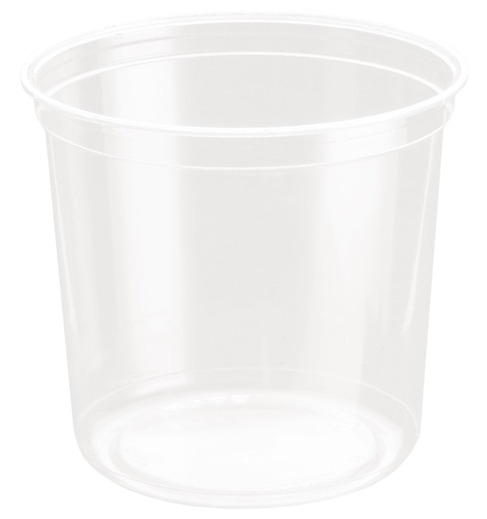 Plastic deli Container rPET "DeliGourmet" 24 Oz/710ml (50 stuks)