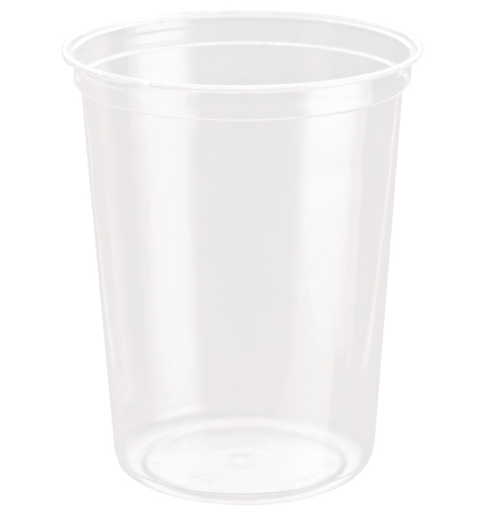 Plastic deli Container rPET "DeliGourmet" 32 Oz/946ml (500 stuks) Plastic deli Container rPET "DeliGourmet" 32 Oz/946ml (500 stuks)