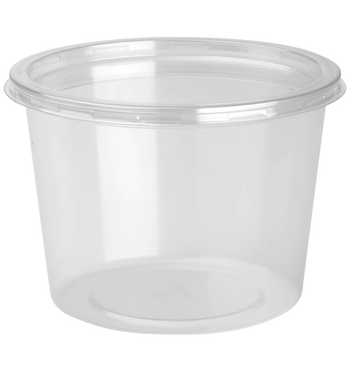 Plastic deli Container met Deksel rPET "DeliLite" 24,6Oz/700ml (50 stuks) Plastic deli Container met Deksel rPET "DeliLite" 24,6Oz/700ml (50 stuks)