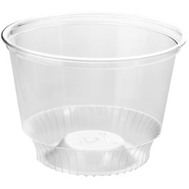 Plastic PET Container Kristal Solo® 8Oz/240ml Ø9,2cm (50 stuks)