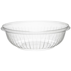 Plastic saladekom PET "Presentatiekom" transparant 710ml Ø18,3cm (63 stuks) 