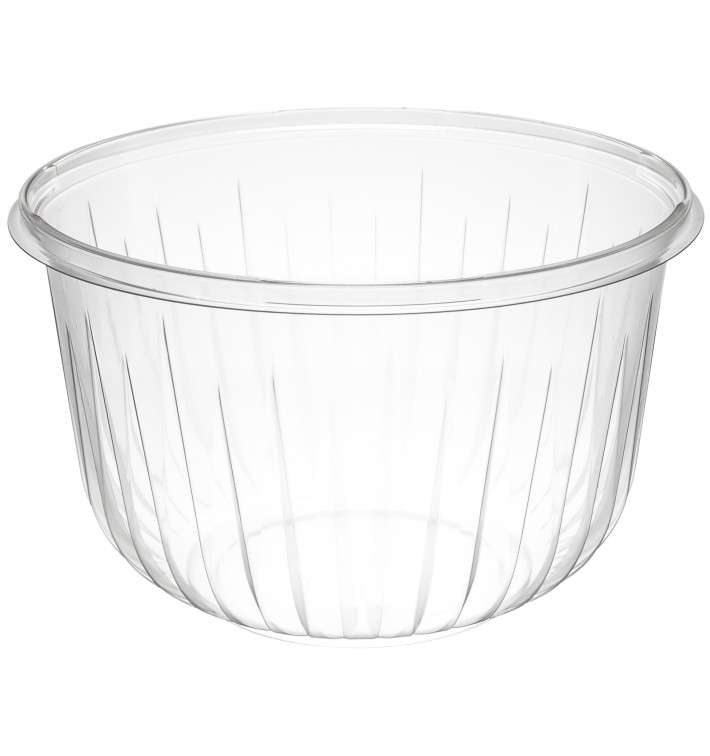Plastic saladekom PET "Presentatiekom" transparant 1895ml Ø18,3cm (63 stuks) Plastic saladekom PET "Presentatiekom" transparant 1895ml Ø18,3cm (63 stuks)