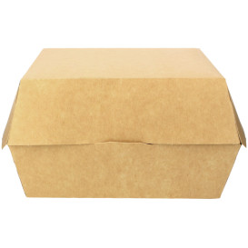 Kraft hamburgerbox Giant 18x16,5x9cm (200 stuks)
