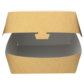 Kraft hamburgerbox Giant 18x16,5x9cm (200 stuks)