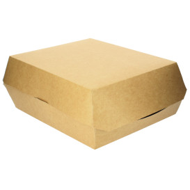 Kraft hamburgerbox Giant 23x17,5x8cm (25 stuks) 