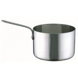 Bediening mini frituurpan dienblad van staal Ø7x4,5cm (1 stuk) 