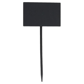 Bamboe vleespennen "Board" Rechthoekige vorm 8x5,4x18cm (100 stuks)