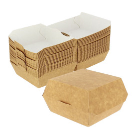 Kraft Hamburger bakjes 12x12x7cm (450 stuks)