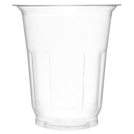 Plastic PET Container Kristal 235ml Ø8,1cm (60 stuks) 