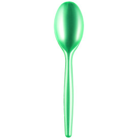 Plastic lepel  PS "Easy" tiffanen parel 18,5 cm (20 stuks) 