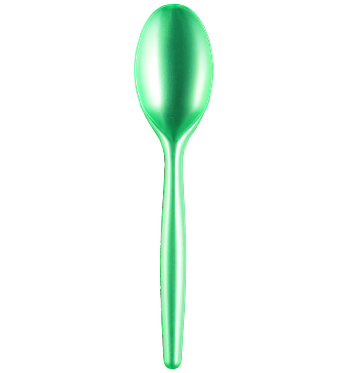 Plastic lepel PS "Easy" tiffanen parel 18,5 cm (20 stuks) Plastic lepel PS "Easy" tiffanen parel 18,5 cm (20 stuks)