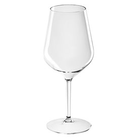 Plastic herbruikbaar glas Wijn "Tritan" transparant 470ml (1 stuk) 
