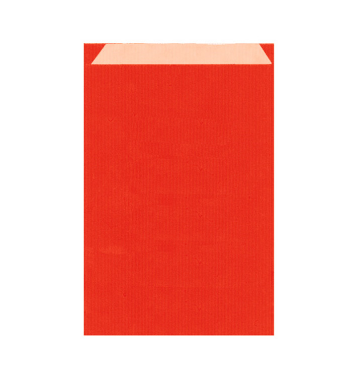 Papieren envelop kraft rood 26+9x38cm (125 stuks) Papieren envelop kraft rood 26+9x38cm (125 stuks)
