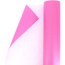 Papieren rol van inpakpapier Cellulose fuchsia 100m (1 stuk) 