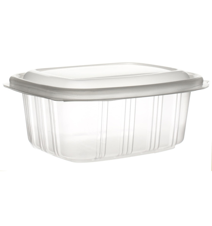 Plastic scharnierende Deli-Container microgolfbaar PP hoog koepel Deksel 370ml (50 stuks) Plastic scharnierende Deli-Container microgolfbaar PP hoog koepel Deksel 370ml (50 stuks)