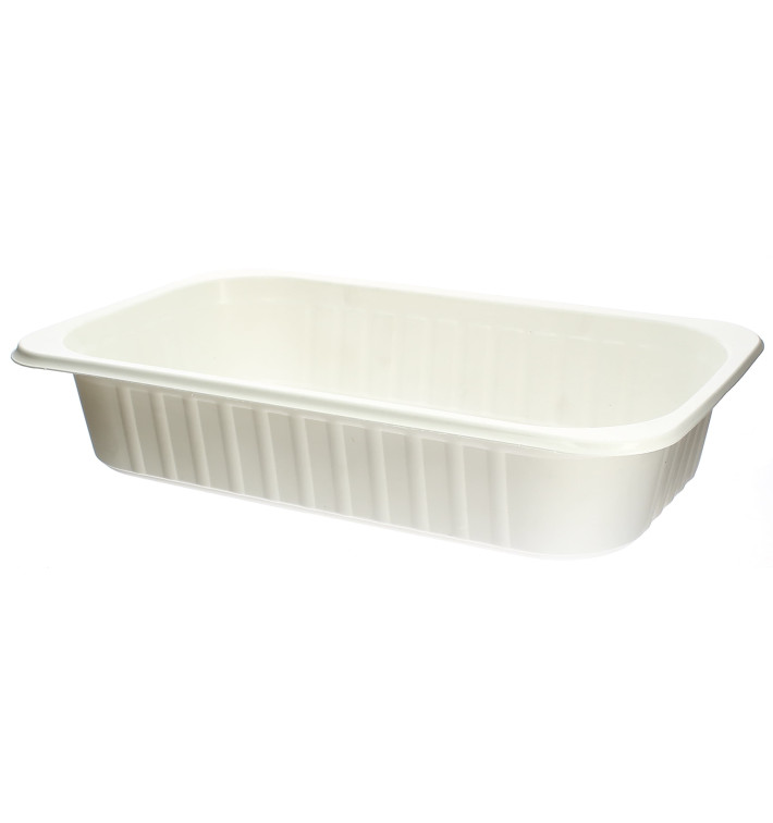 Plastic dienblad PP hittebestendig GS 1/4 24x13,6x5cm (25 stuks) Plastic dienblad PP hittebestendig GS 1/4 24x13,6x5cm (25 stuks)