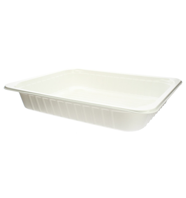 Plastic dienblad PP hittebestendig GS 1/2 28,8x23,5x5cm (200 stuks) Plastic dienblad PP hittebestendig GS 1/2 28,8x23,5x5cm (200 stuks)