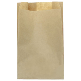 Papieren voedsel zak kraft 22+12x36cm (100 stuks) 