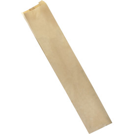 Papieren zak kraft 9+5x24cm (1000 stuks)