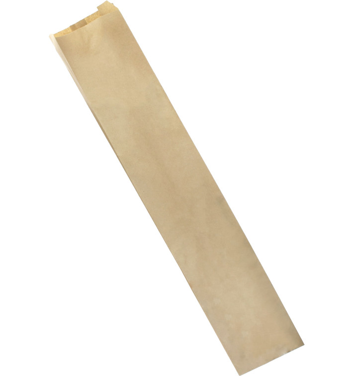 Papieren zak kraft 9+5x24cm (1000 stuks) Papieren zak kraft 9+5x24cm (1000 stuks)
