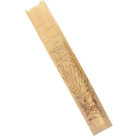 Papieren voedsel zak "Siega" kraft 9+5x50cm (100 stuks)