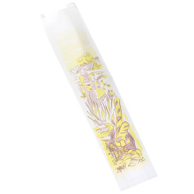 Papieren voedsel zak "Siega" 12+9x58cm (250 stuks) 