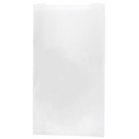 Papieren voedsel zak wit 18+7x32cm (1000 stuks)