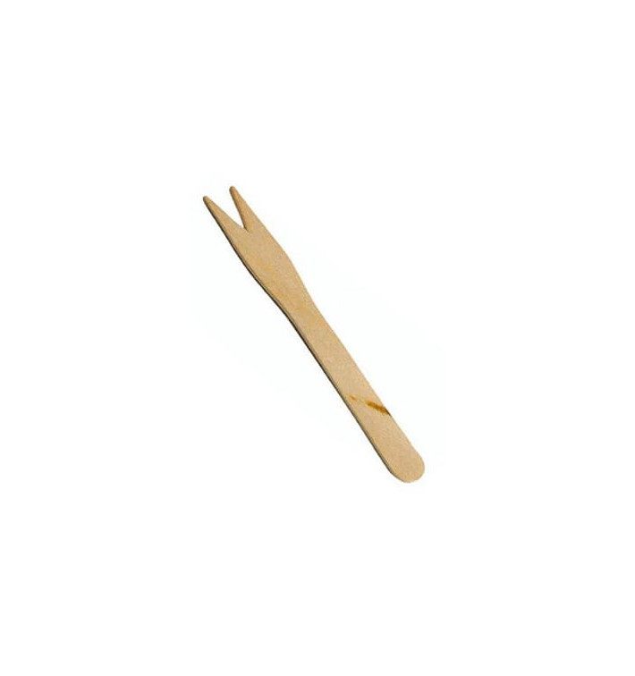 Houten vleespennen Snacks 8,5cm (1000 stuks) Houten vleespennen Snacks 8,5cm (1000 stuks)