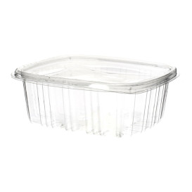 Plastic scharnierende Deli-Container OPS 500 ml (720 stuks)