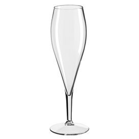 Herbruikbare plastic beker voor witte wijn transparant Tritan 375ml (1 stuk) 