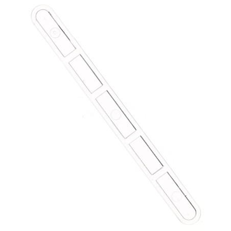 Plastic PS koffie roerder transparant 10,5cm (2500 stuks)