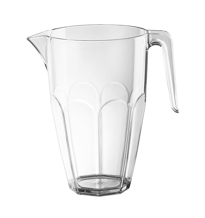 Plastic pot Herbruikbaar transparant SAN 2250ml (3 stuks) Plastic pot Herbruikbaar transparant SAN 2250ml (3 stuks)