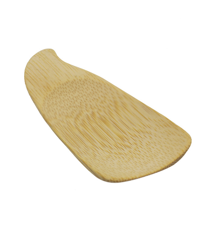 Bamboe proeving lepel 10x4cm (144 stuks) Bamboe proeving lepel 10x4cm (144 stuks)