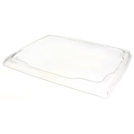 Plastic Deksel Plane voor Plastic schotel 31,6x26,5cm (25 stuks) 