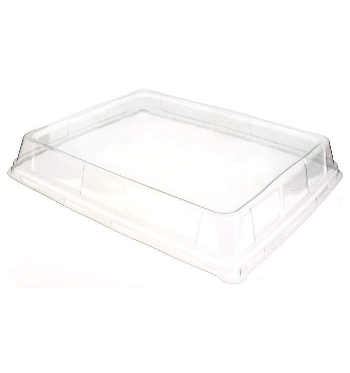 Plastic hoge Deksel voor Platter 31,6x26,5cm (50 stuks) Plastic hoge Deksel voor Platter 31,6x26,5cm (50 stuks)