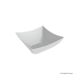 Suikerriet mini Kom Vierkant wit 7x7cm (50 stuks) 
