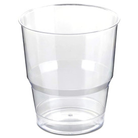 Plastic PS beker Kristal Hard 250ml (20 stuks) 