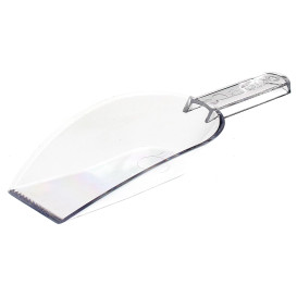 Proeving Plastic lepel  PS "Pala" transparant 9x3,7cm (400 stuks)