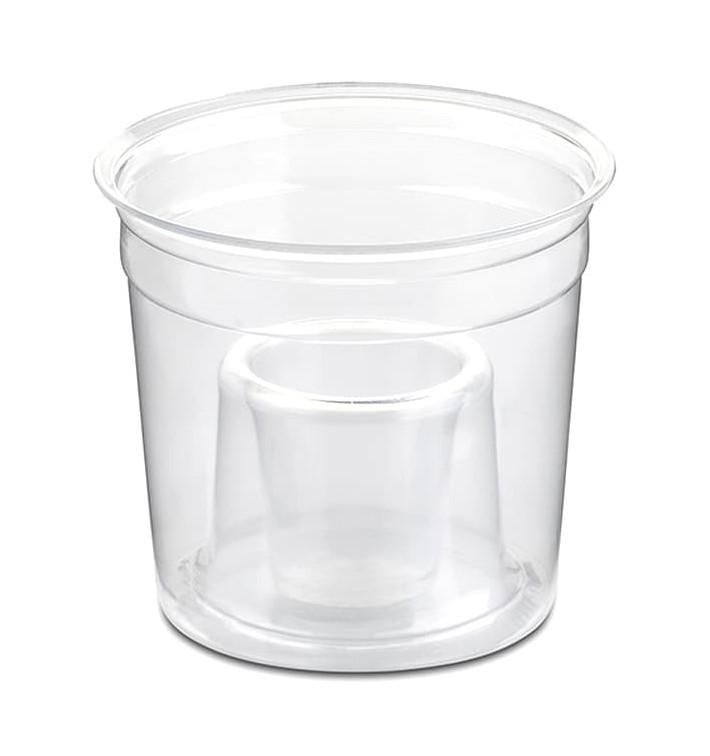 Plastic PS beker Kristal "Shot Bomb" 250ml (50 stuks) Plastic PS beker Kristal "Shot Bomb" 250ml (50 stuks)